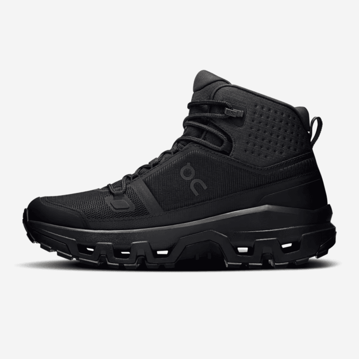 Женские туфли ON CLOUDROCK MID WATERPROOF (цвет черный) - FitZone