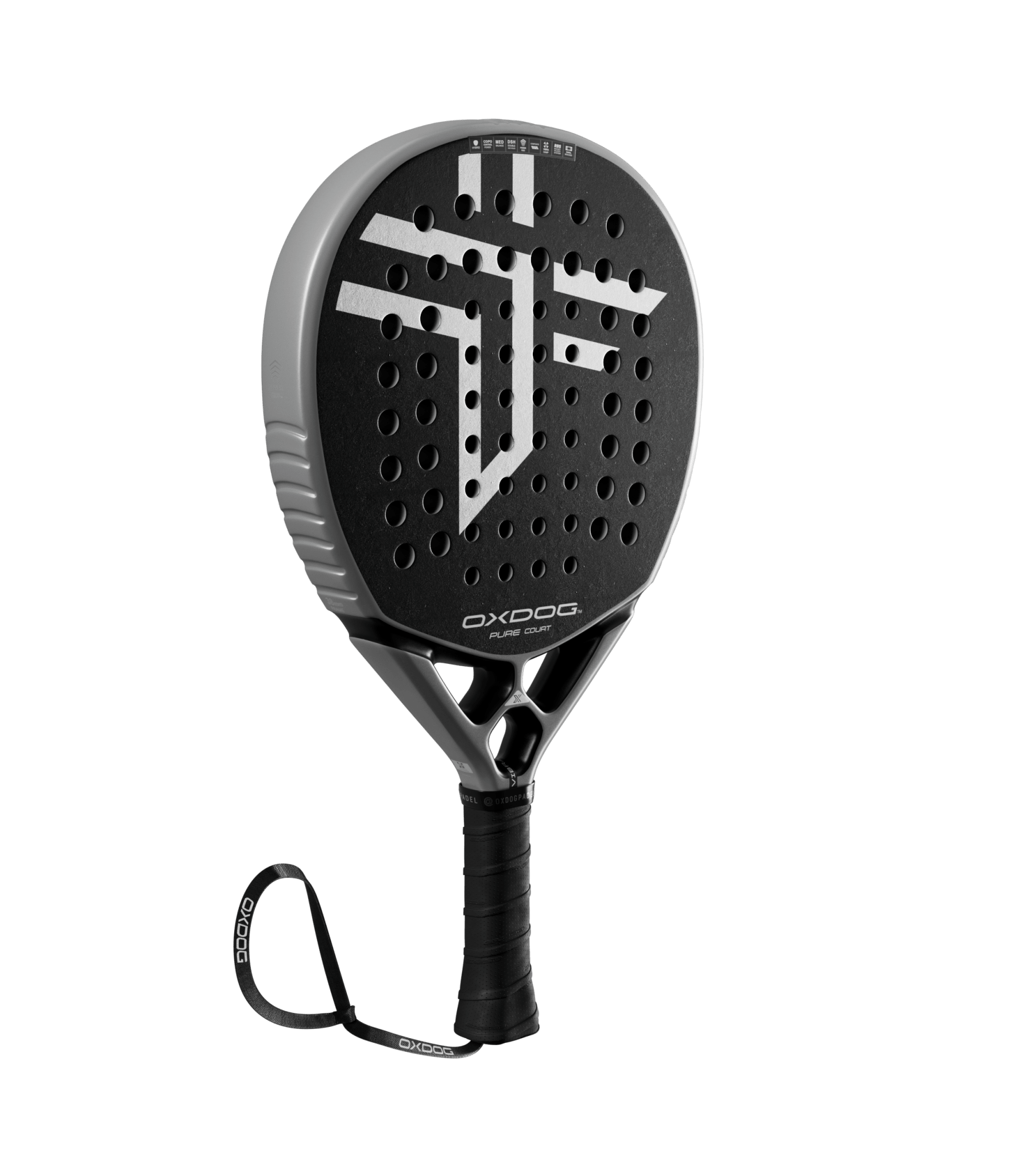 OXDOG PURE COURT Padelio raketė - FitZone