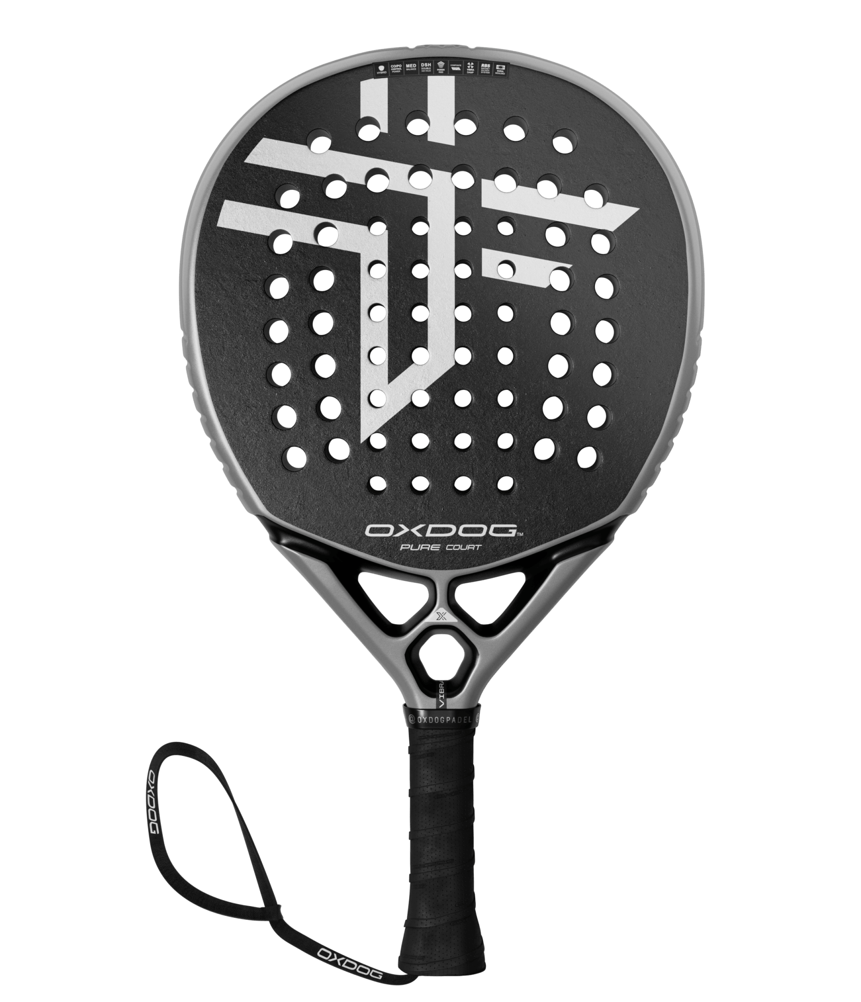 OXDOG PURE COURT Padelio raketė - FitZone