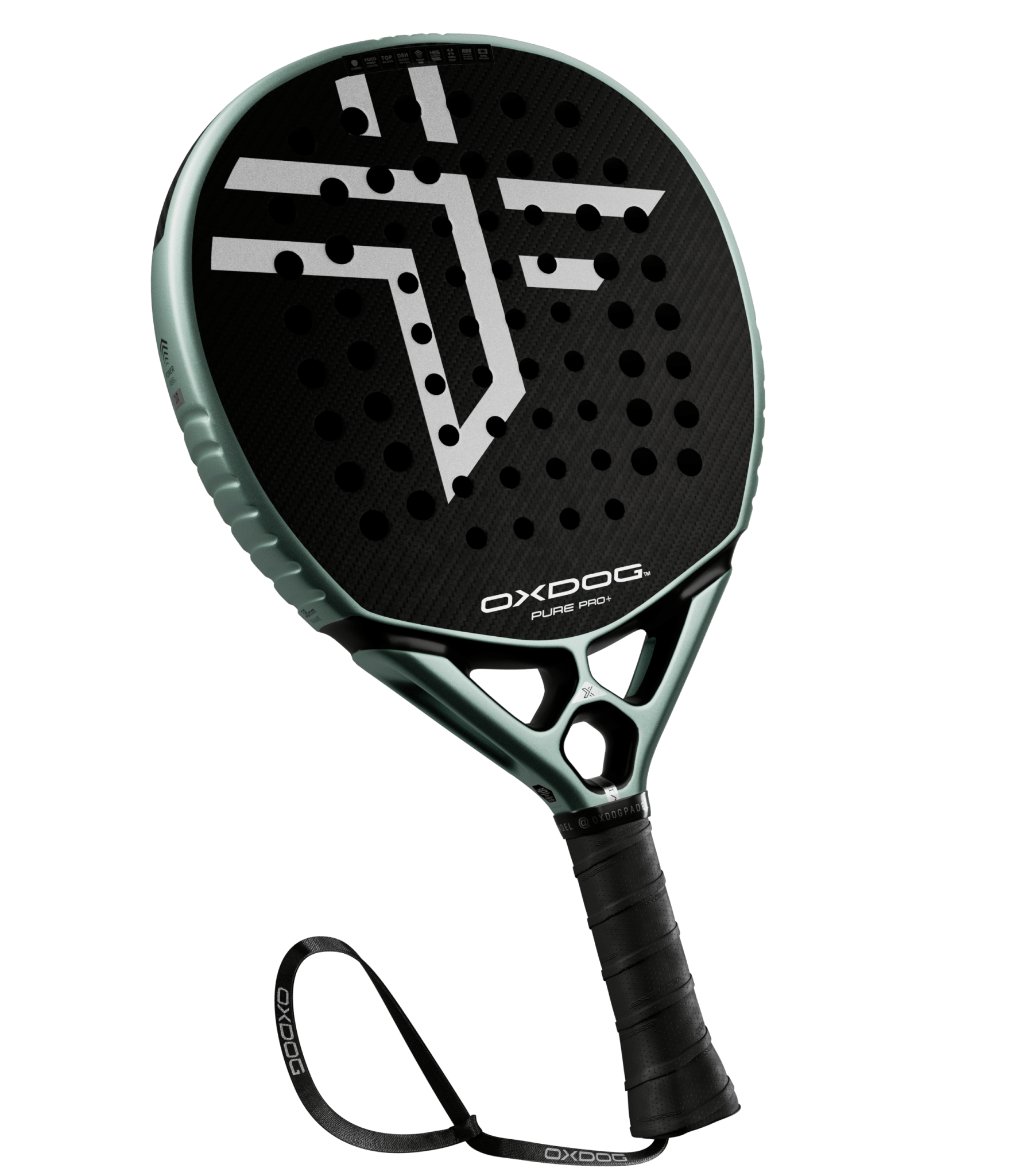 OXDOG PURE PRO+ Padelio raketė - FitZone