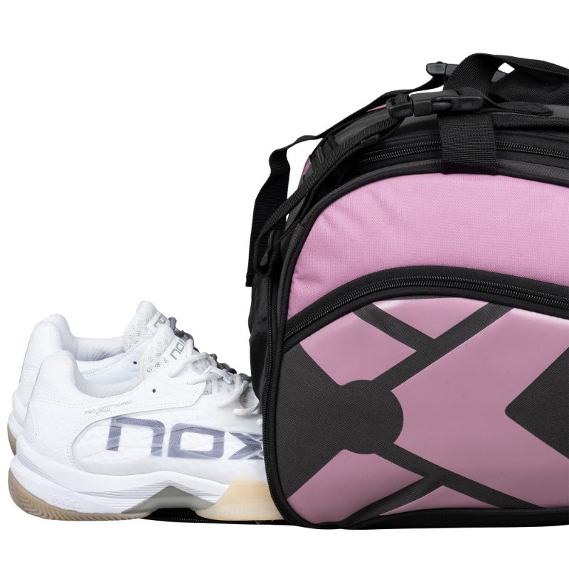 Padelio krepšys NOX Street series Grey/Pink
