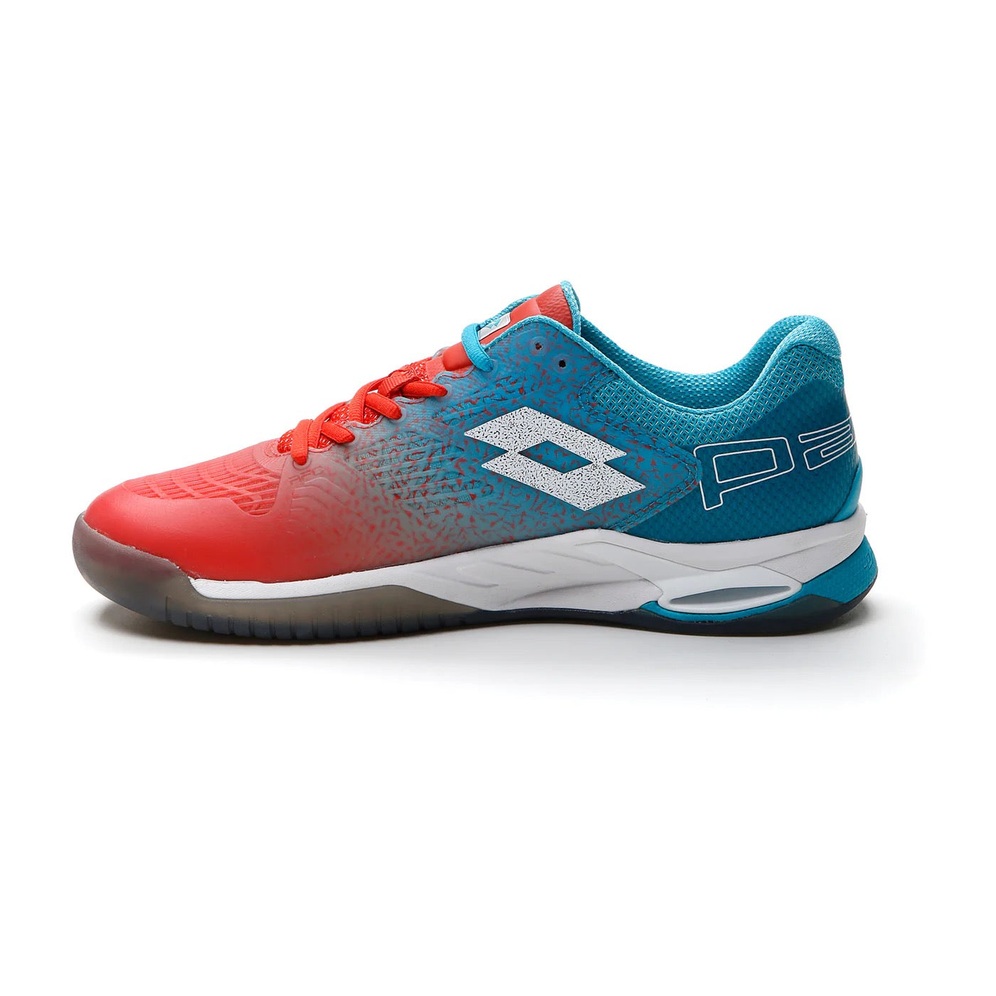 Padelio batai LOTTO Superrapida 100 Mangrenadine Red (40)