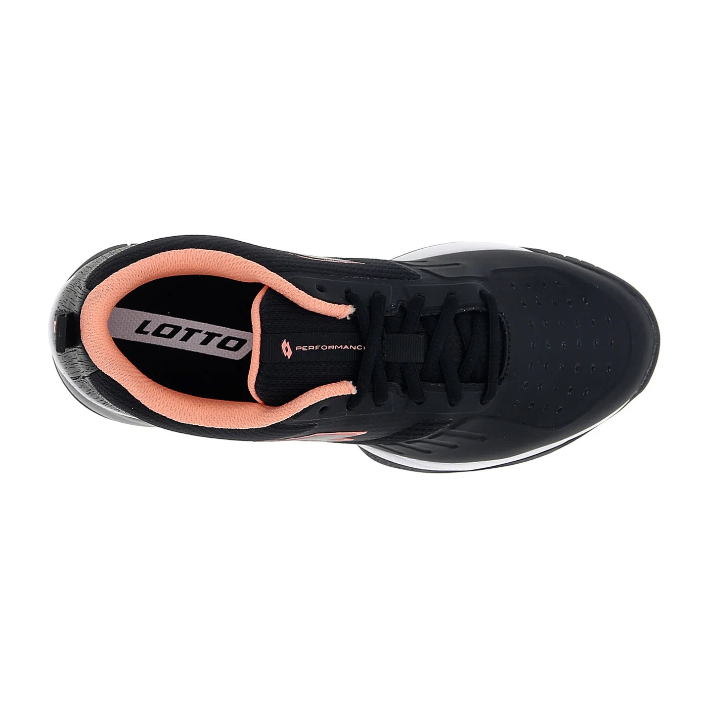 Padelio batai LOTTO Superrapida 400 VI W Woman All Black (40)