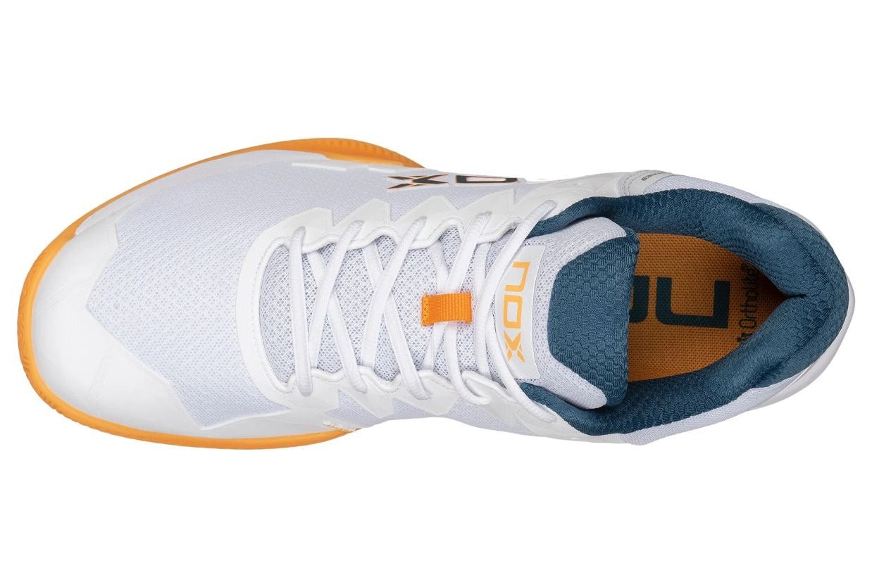Padelio batai NOX ML10 Hexa White/Apricot (39)