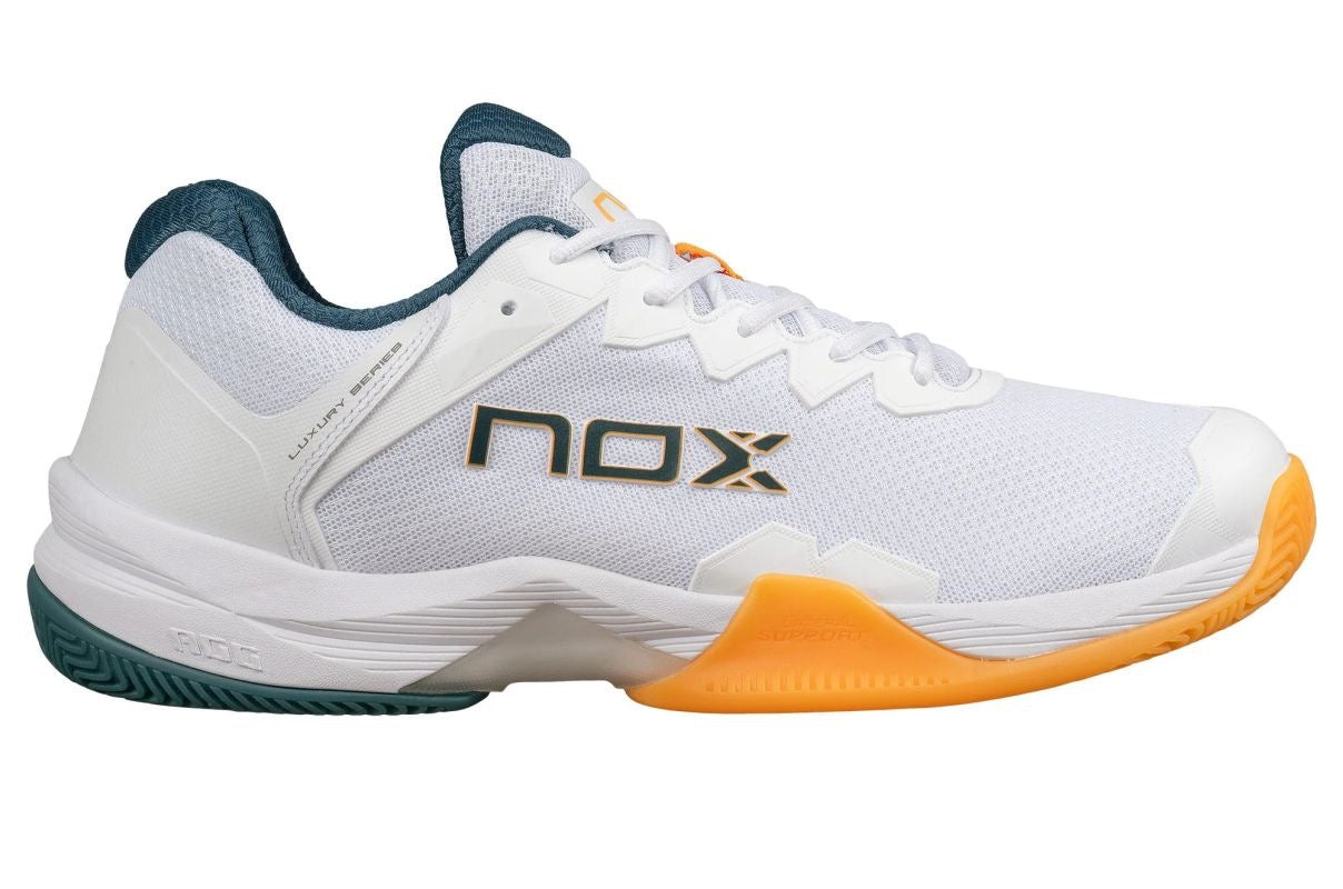 Padelio batai NOX ML10 Hexa White/Apricot (39)