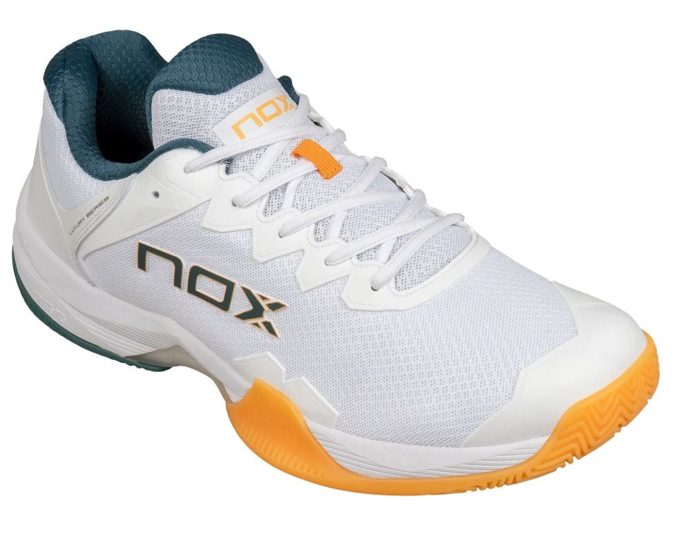 Padelio batai NOX ML10 Hexa White/Apricot (39)