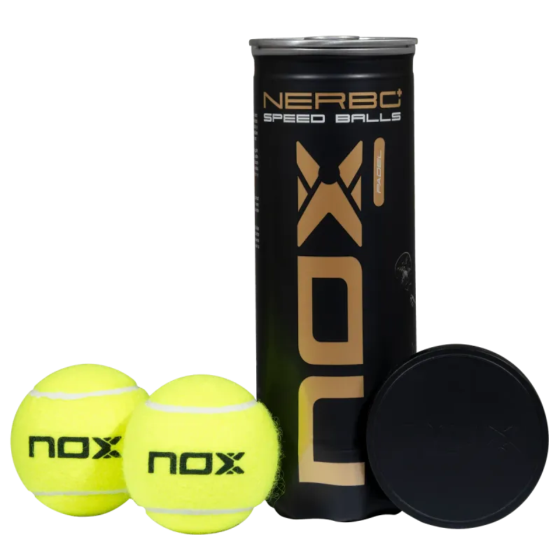 NOX Nerbo+ Speed, Padelio kamuoliukai (3 vnt.)