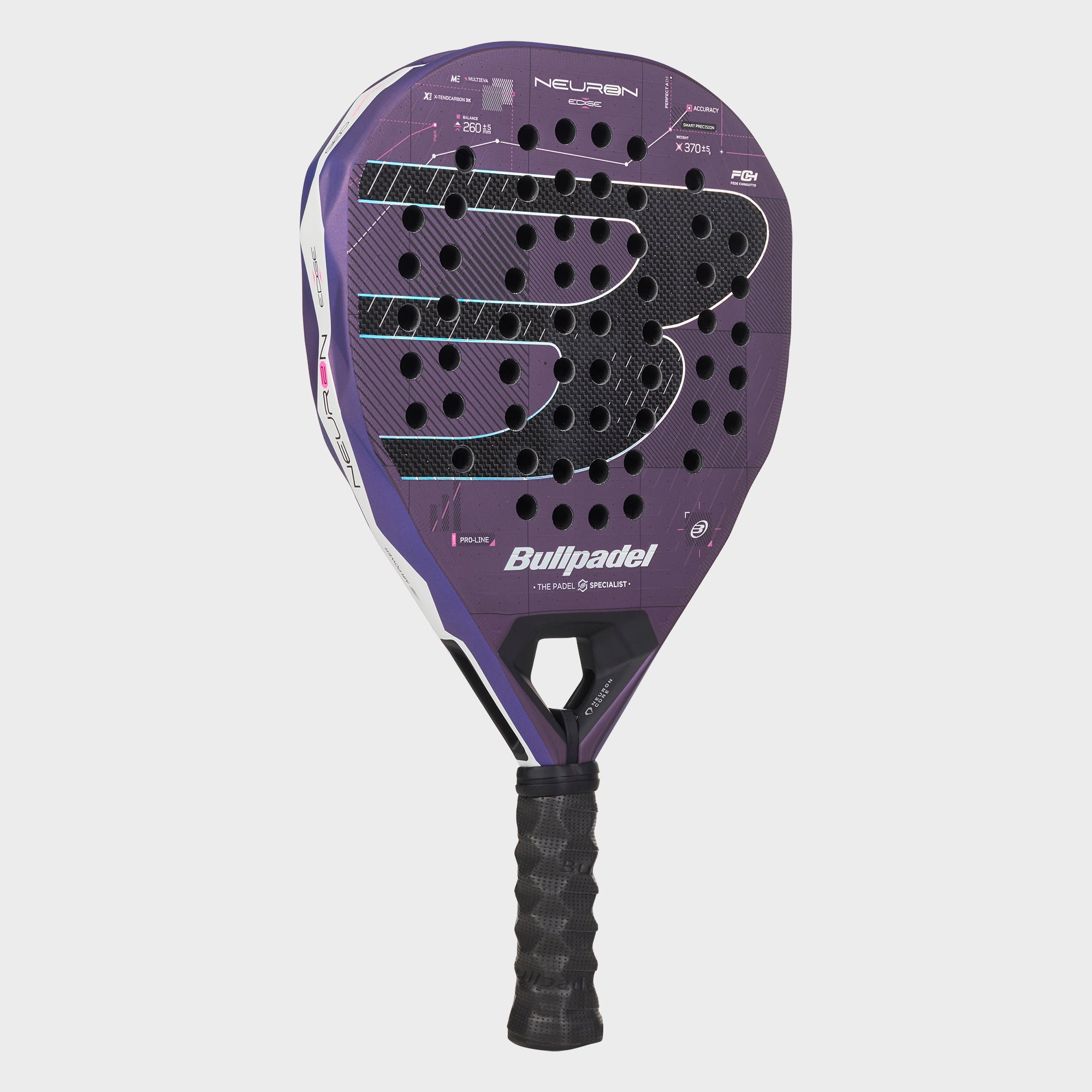 Padelio raketė BULLPADEL Neuron 02 Edge 27