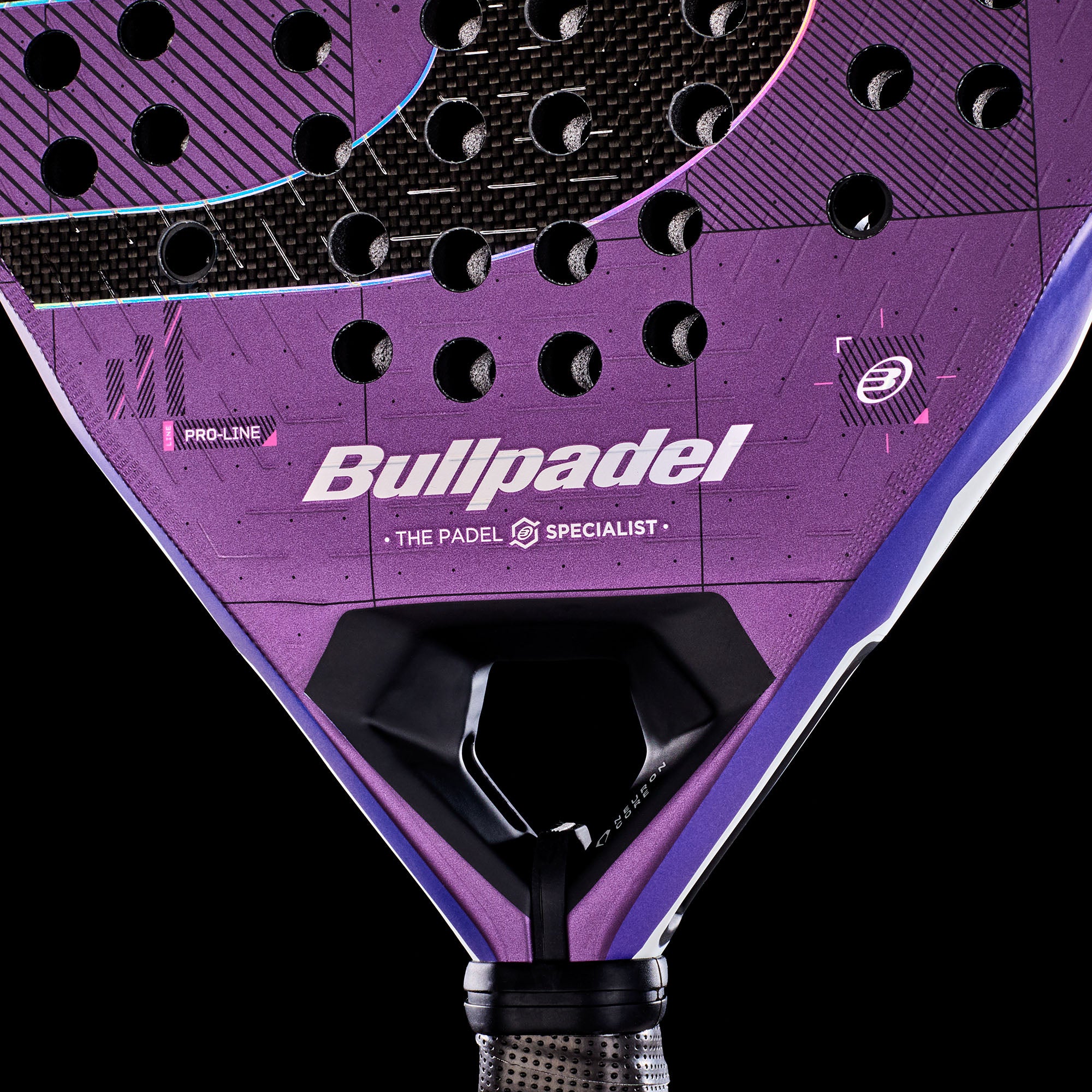 Padelio raketė BULLPADEL Neuron 02 Edge 27