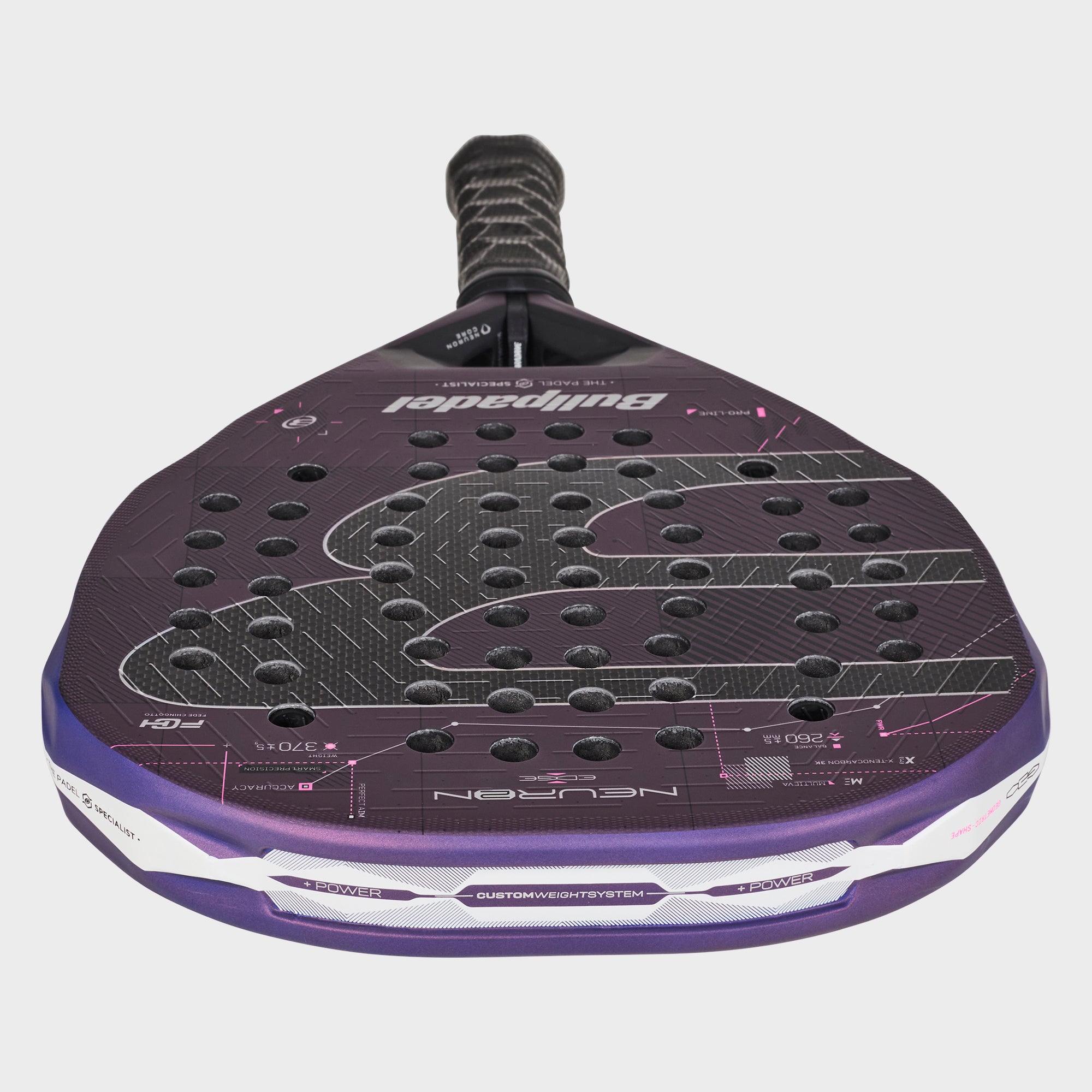 Padelio raketė BULLPADEL Neuron 02 Edge 27