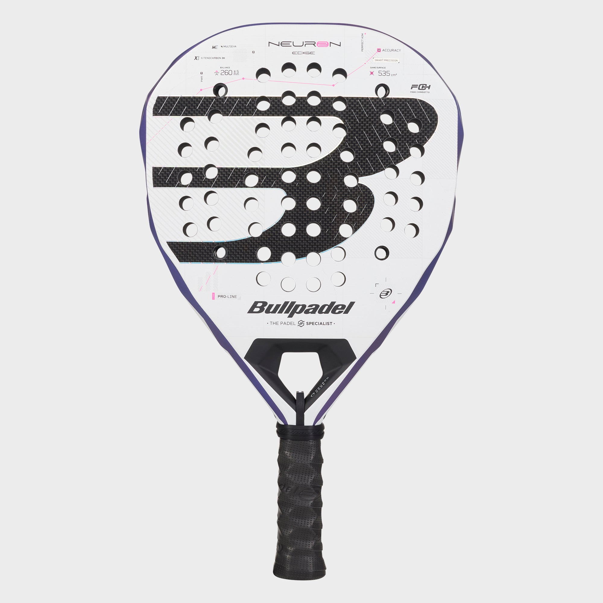 Padelio raketė BULLPADEL Neuron 02 Edge 27