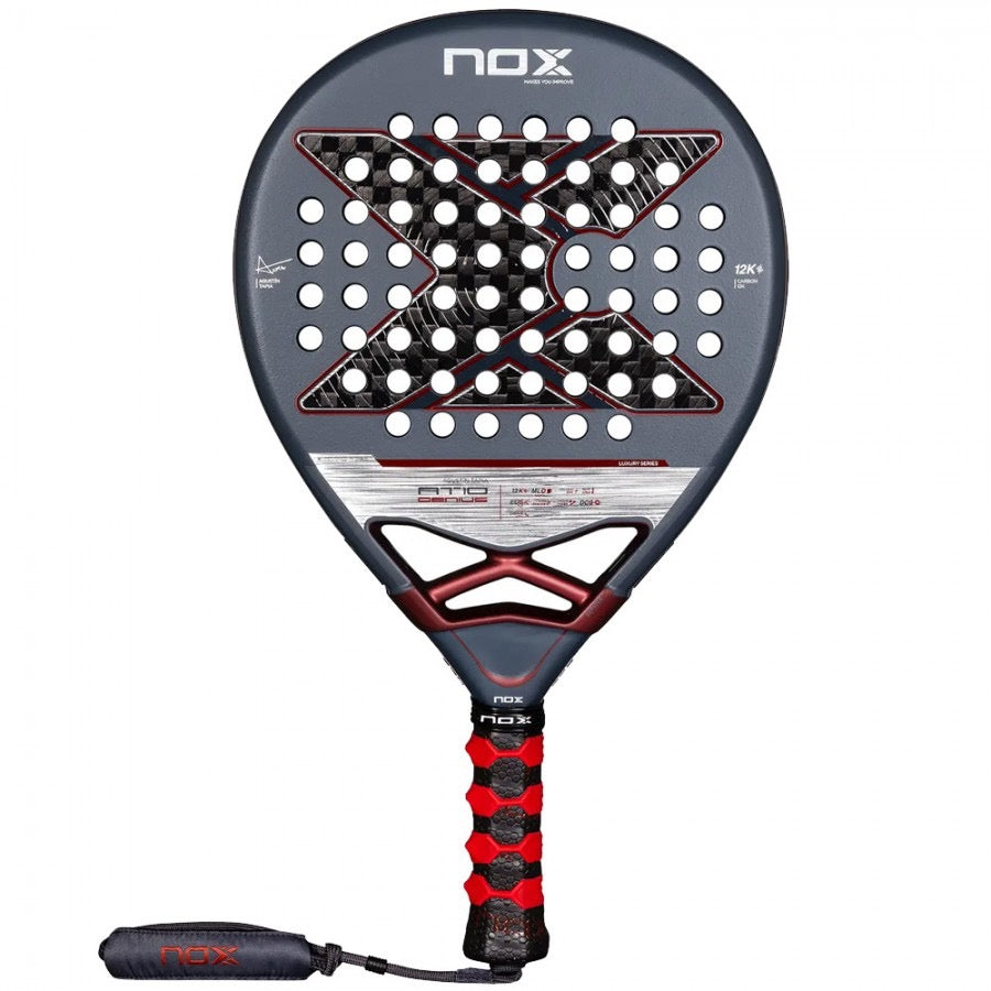 Padelio raketė NOX AT10 Genius 12K Alum By Agustin Tapia