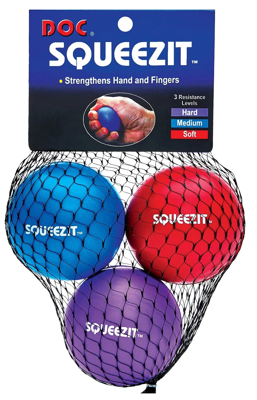 Rankos stiprinimo treniruoklis TOURNA Doc Squeeze It, 3 vnt
