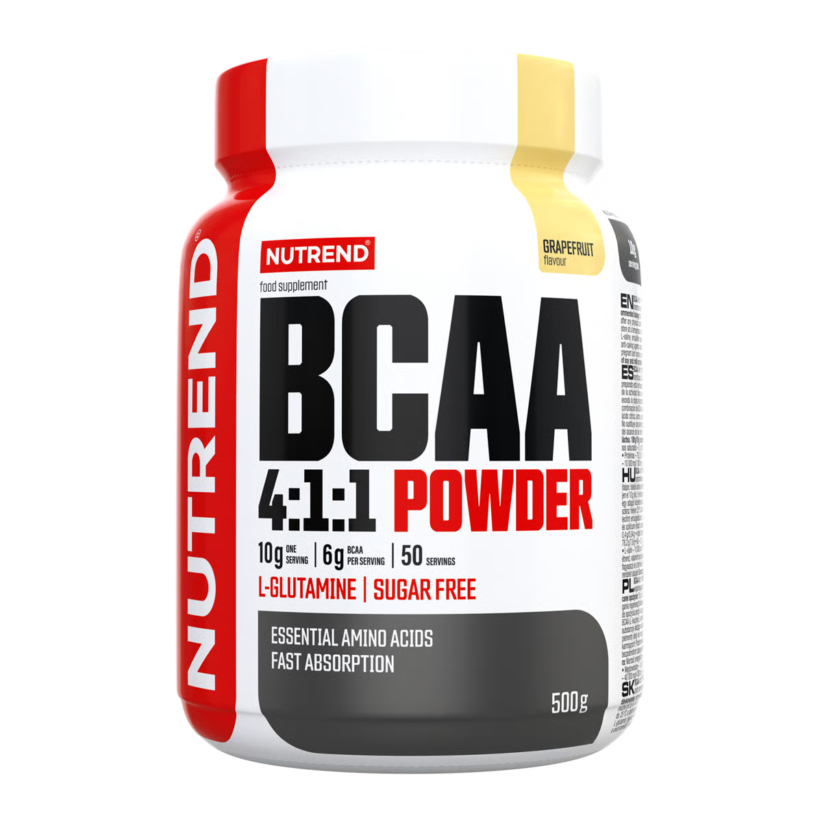 Nutrend "BCAA 4:1:1 Energy Powder" Aminorūgštys 500g