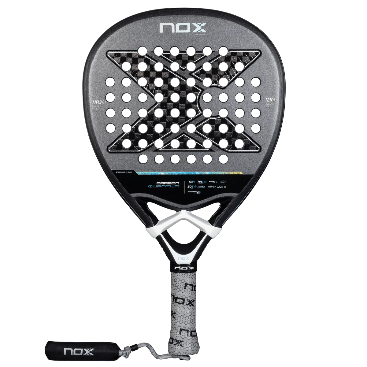 NOX QUANTUM 12K CARBON 2025 padelio raketė Nox