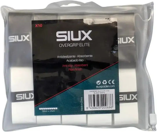 Koto apvijos SIUX Elite Black/White, 10 vnt