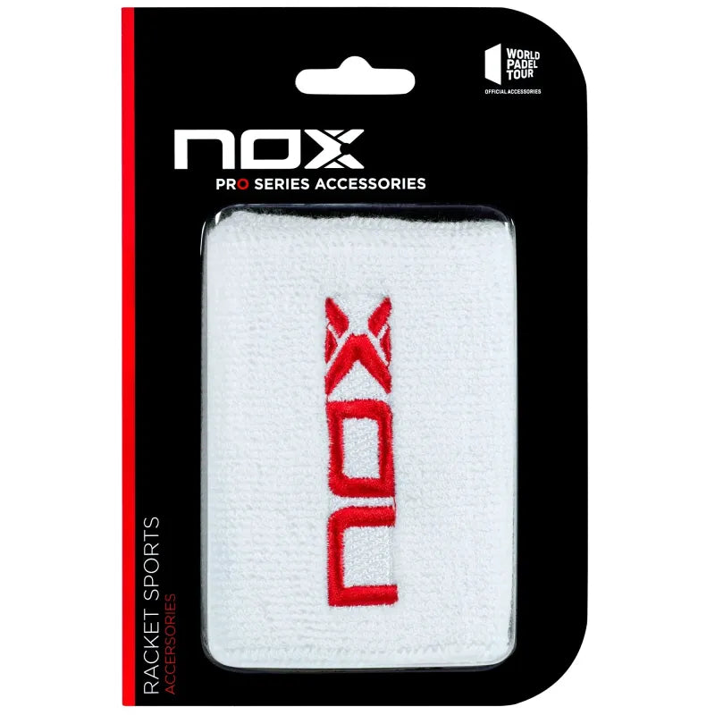Riešinės NOX Sports balta / raudona