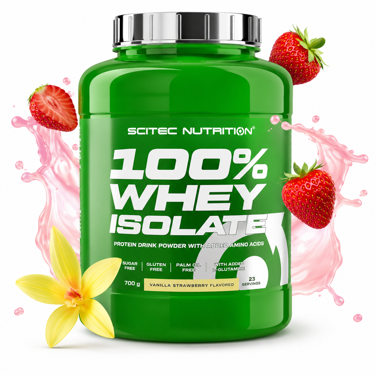 100% whey isolate vanilla