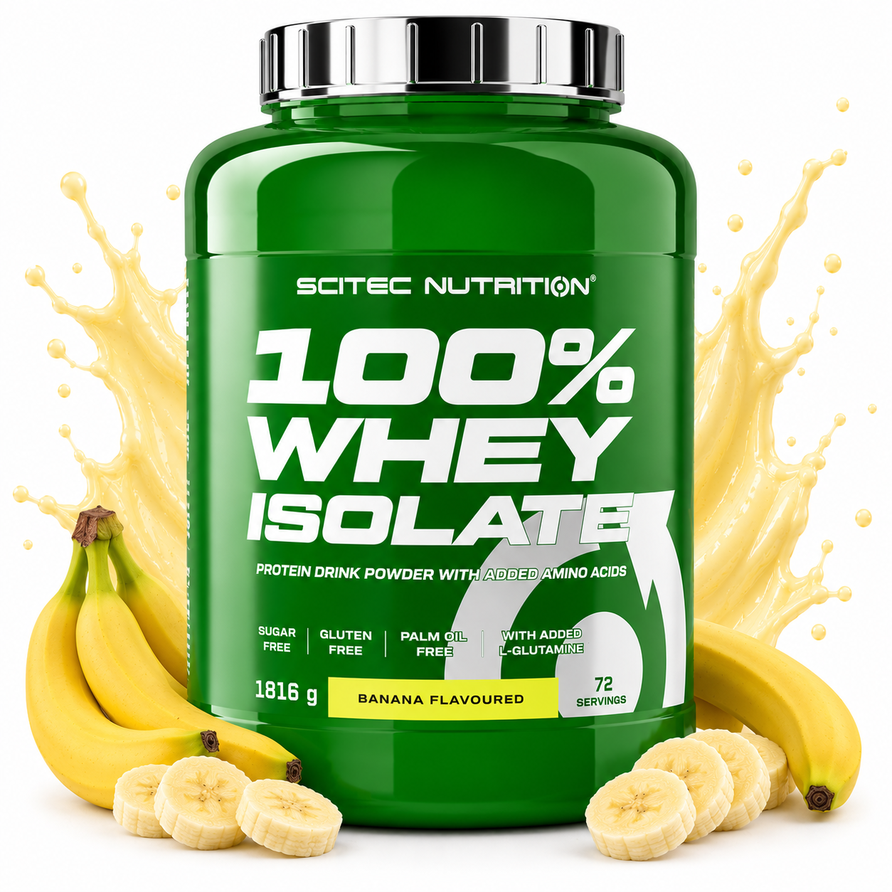 100% whey isolate banana