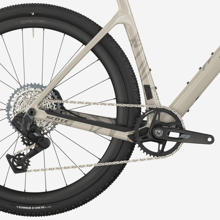 SCOTT ADDICT GRAVEL 20 gravel dviratis (sp. smėlio)