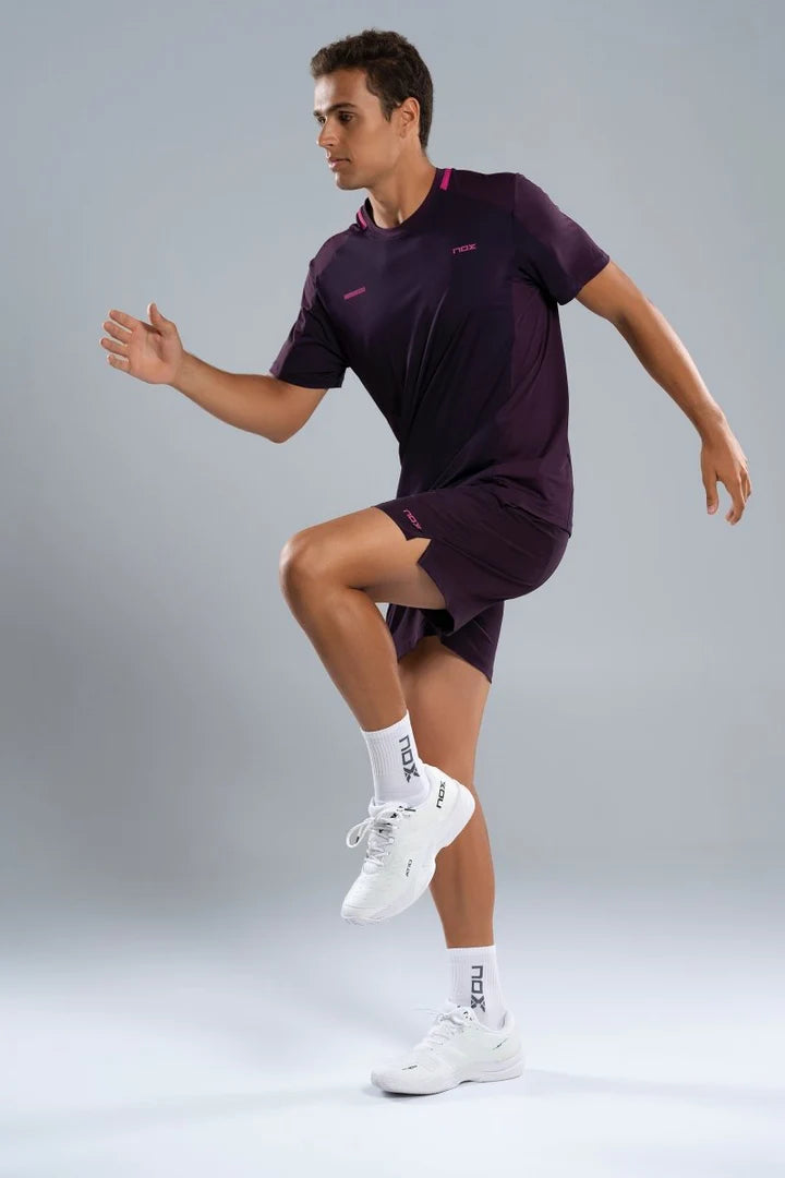 Vyriški Nox Pro Deep Purple padelio šortai