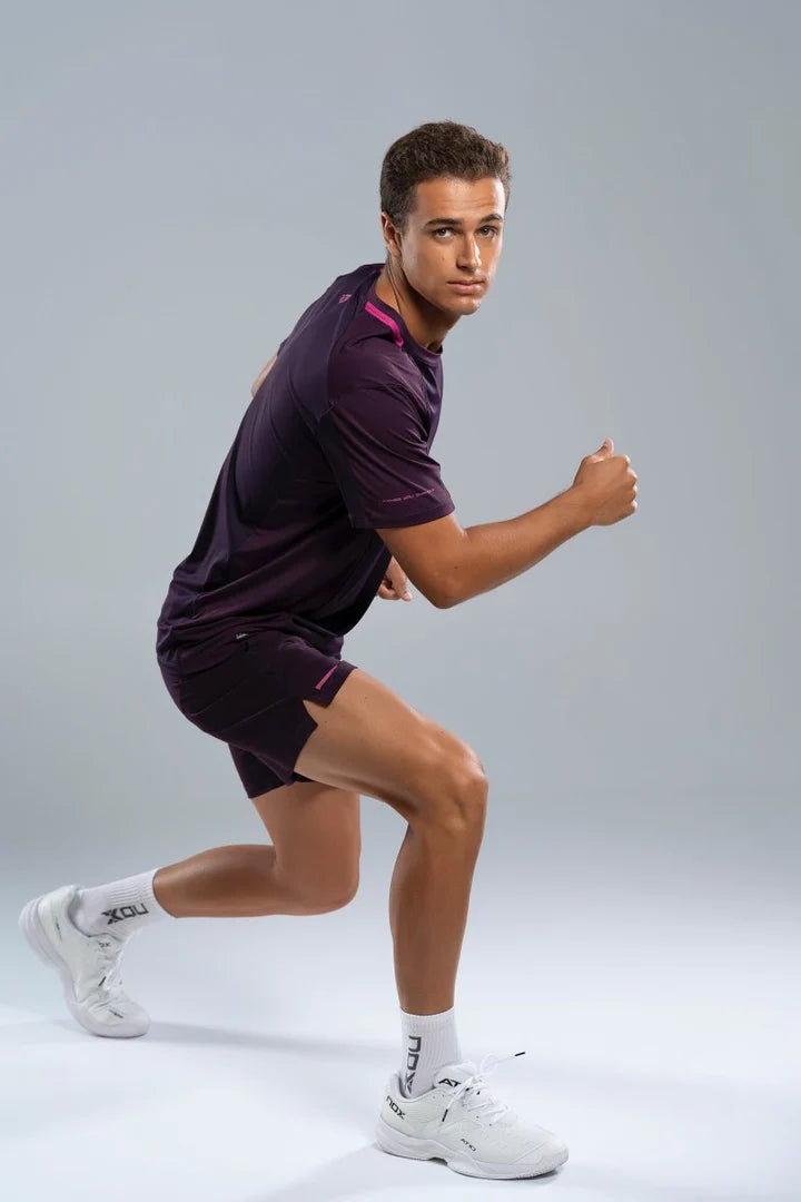 Vyriški Nox Pro Deep Purple padelio šortai