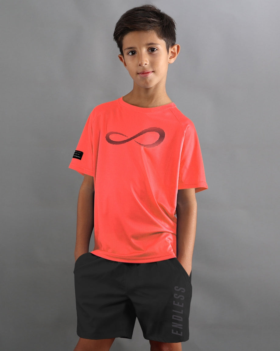 Šortai ENDLESS Ace Kids Black (10-12)