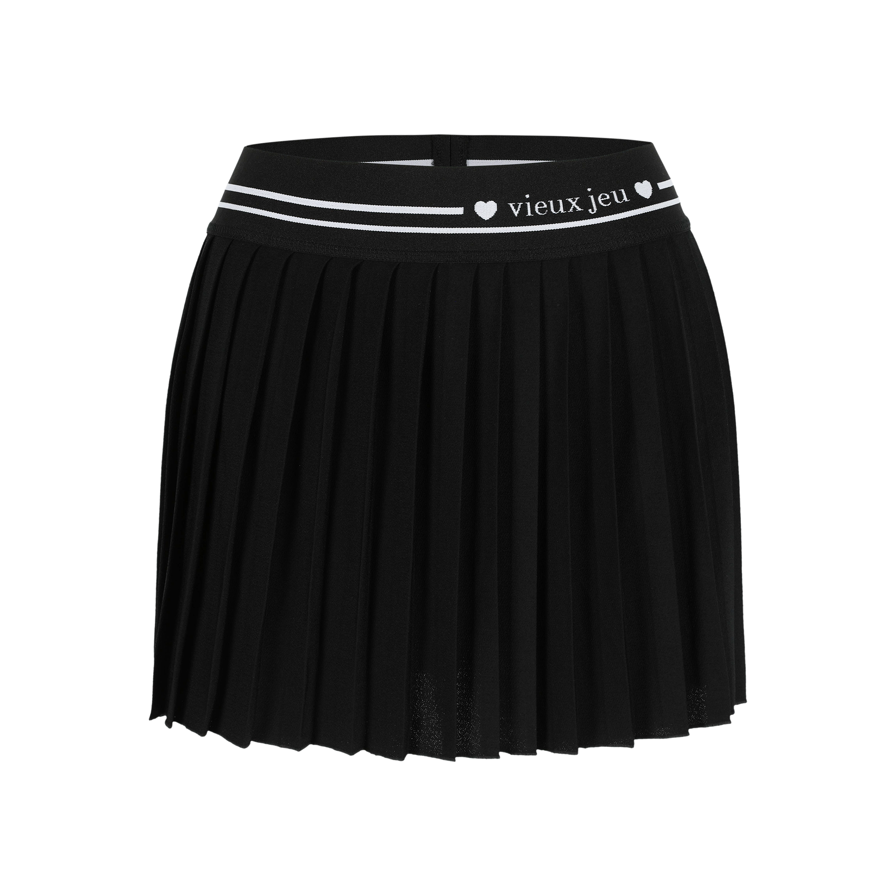 Sijonas VIEUX JEU Chantal Mono Black (XL)