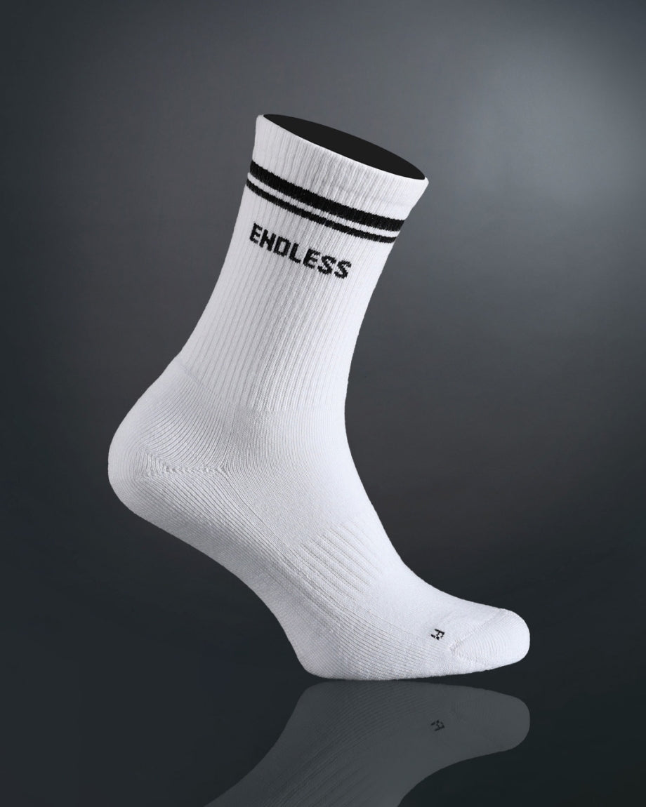 Kojinės ENDLESS Essential White (39-41)
