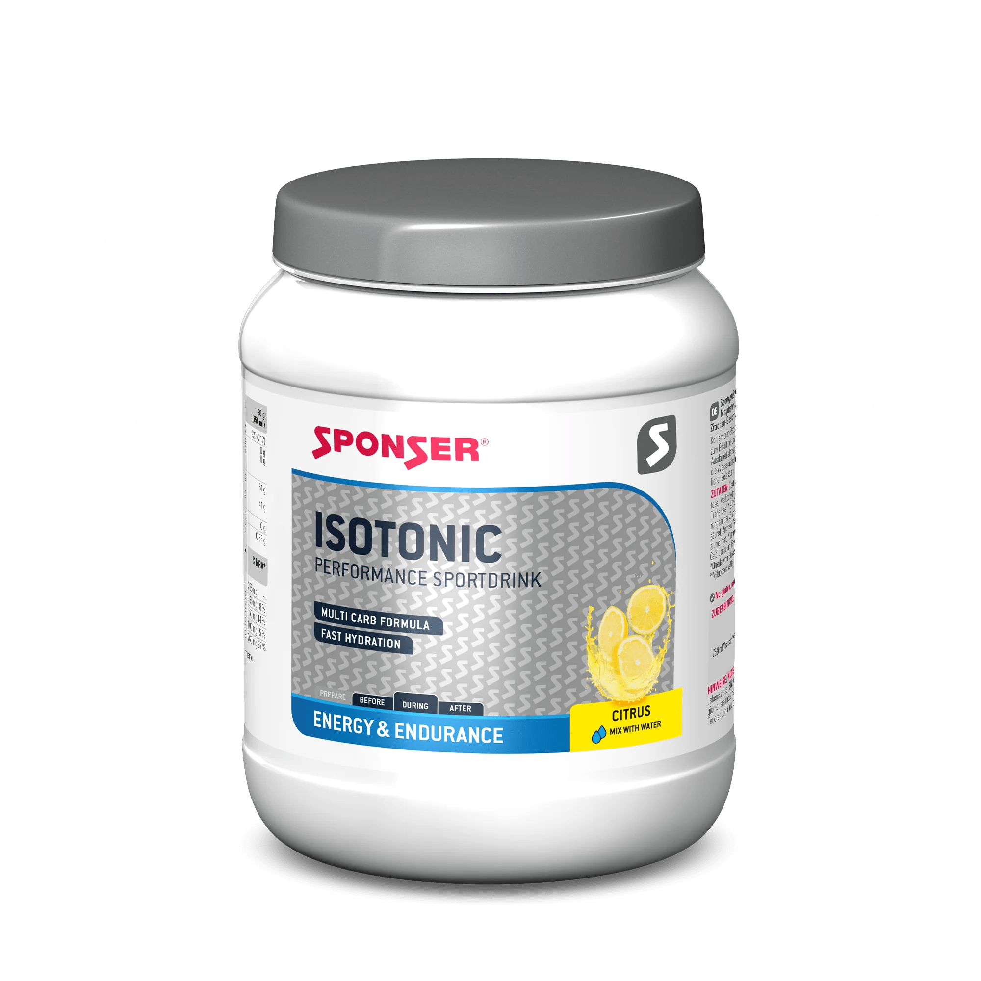Sponser ISOTONIC izotoninis sportinis gėrimas 1000g - FitZone
