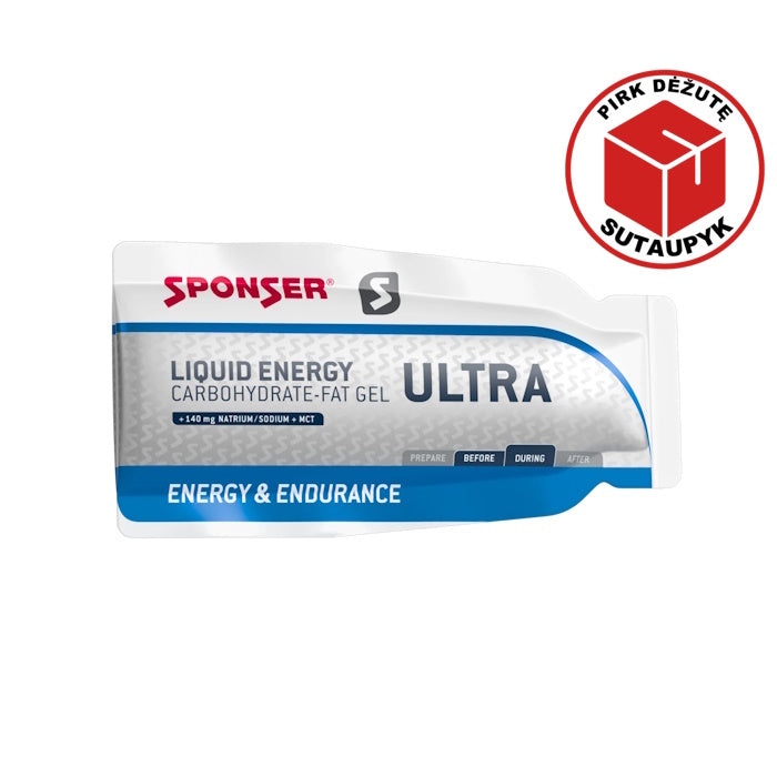 Energy gel "Sponser Liquid Energy Ultra"