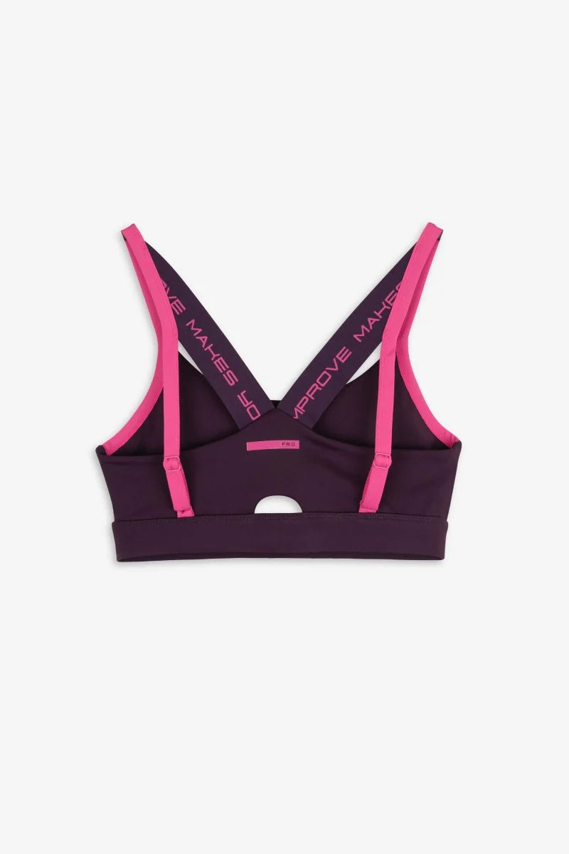 Sportinė liemenėlė NOX Pro Women Deep Purple (XL)