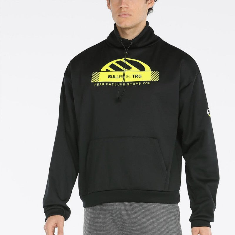 Bullpadel  Džemperis su gobtuvu Kachin (sp. juoda)