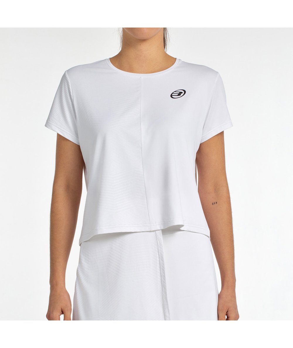 Bullpadel Bilme moteriški marškinėliai (sp. balta)