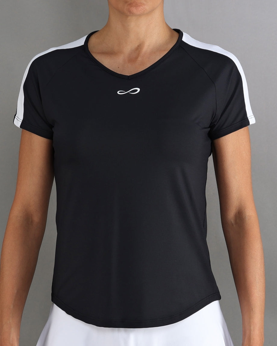 Marškinėliai Endless Mesh II Women Black (S)