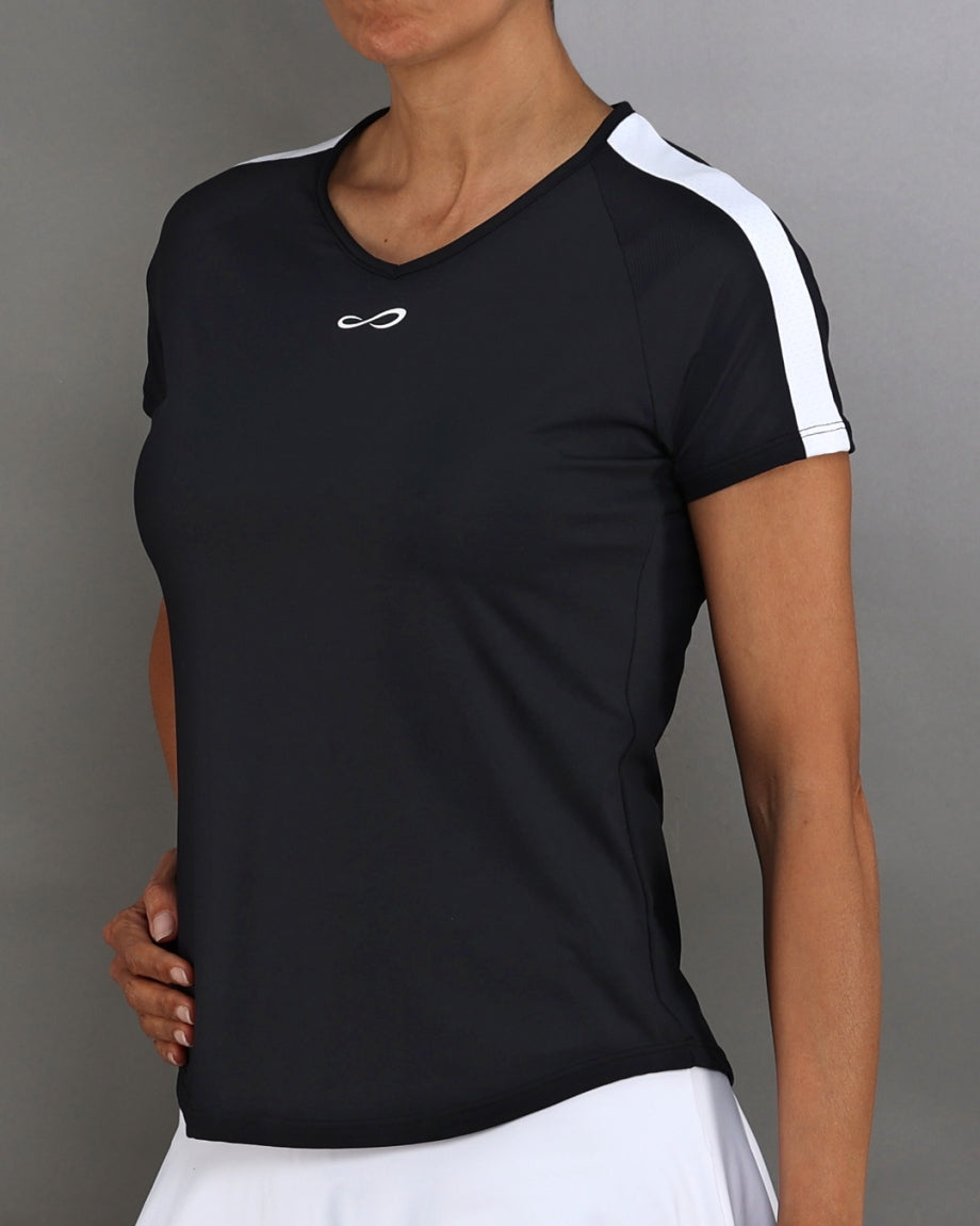 Marškinėliai Endless Mesh II Women Black (S)
