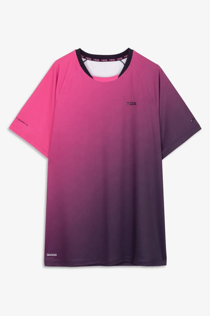 Marškinėliai NOX Pro Men Blackberry Rose Degraded (XXL)