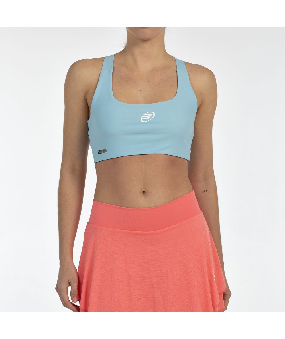 Bullpadel Eleve 25V Women's Sports Top (color: light blue)