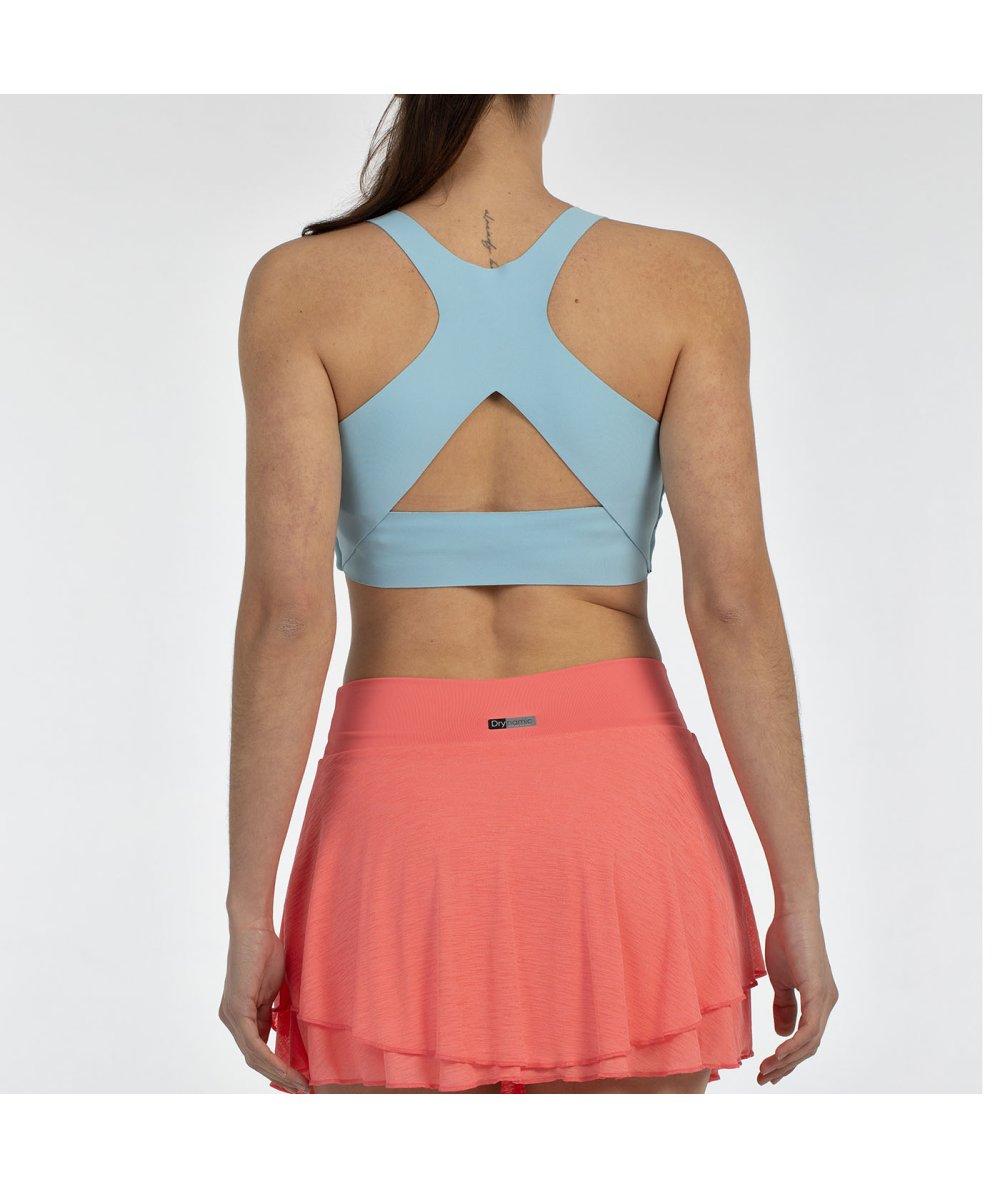 Bullpadel Eleve 25V Women's Sports Top (color: light blue)