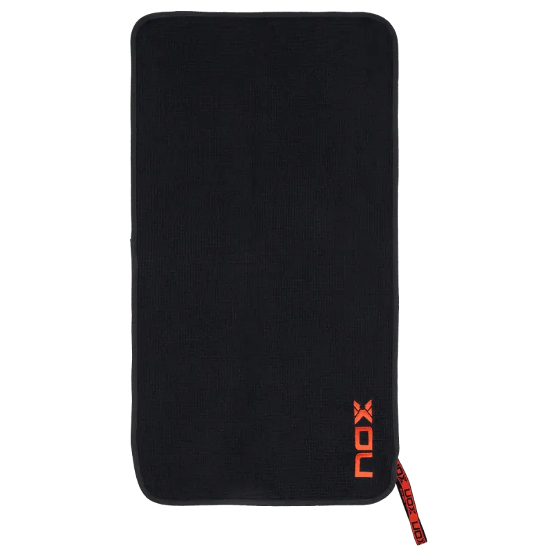 Towel NOX Cotton black/red