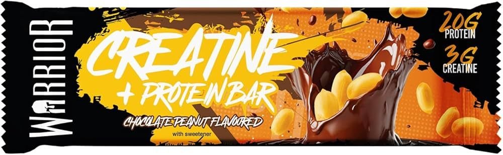 Warrior Creatine + Protein batonėlis 75 g - FitZone