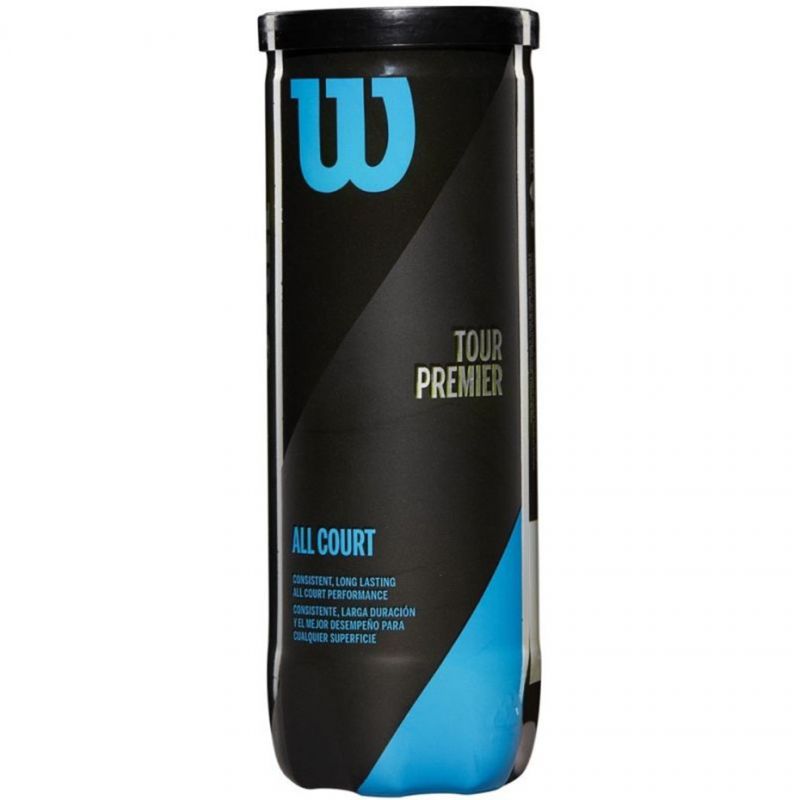 3 Wilson Tour Premier All Court teniso kamuoliukai (3vnt.)