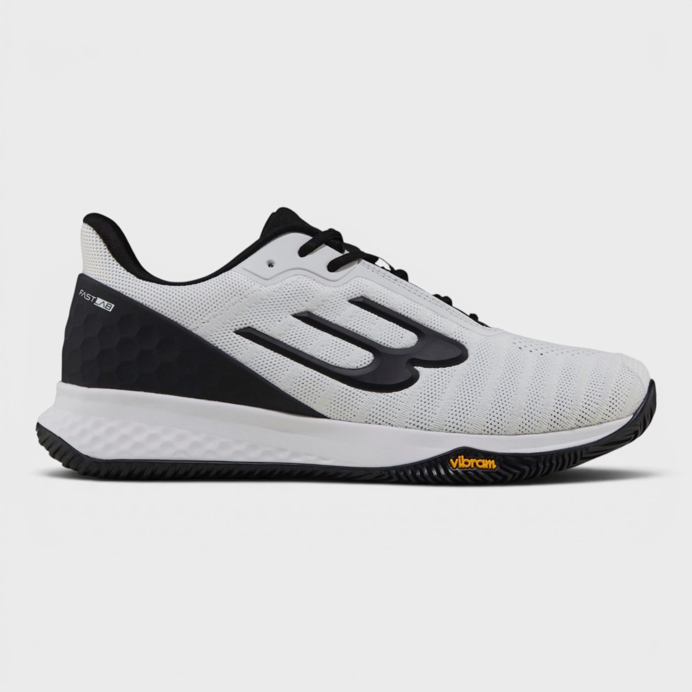 Bullpadel Xplo Vibram 26I balti/juodi vyriški padelio batai