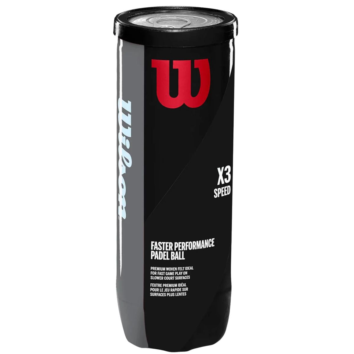 Wilson X3 Pack Speed ​​Paddle Balls (3pcs)